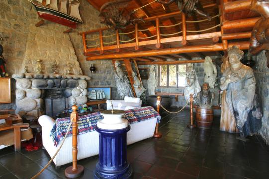 Pablo Nerudas Wohnzimmer