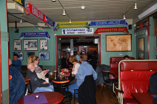 Kneipe in Tromsø.