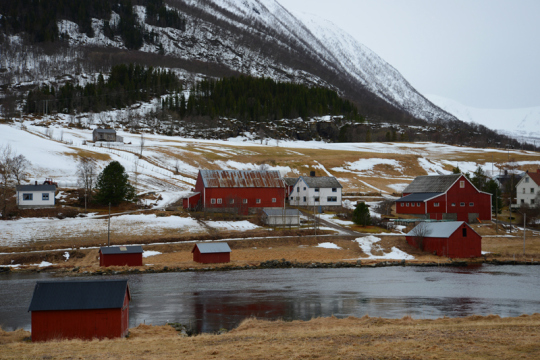 Landschaft der Vesterålen.