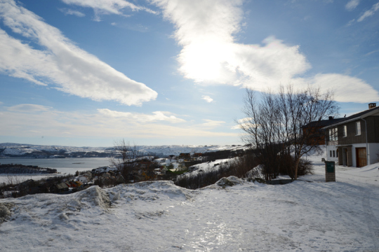 Umgebung in Kirkenes.