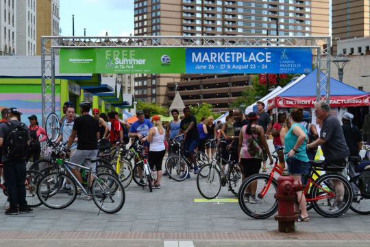 Campus Martius Market.
