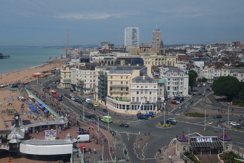 Brighton von oben