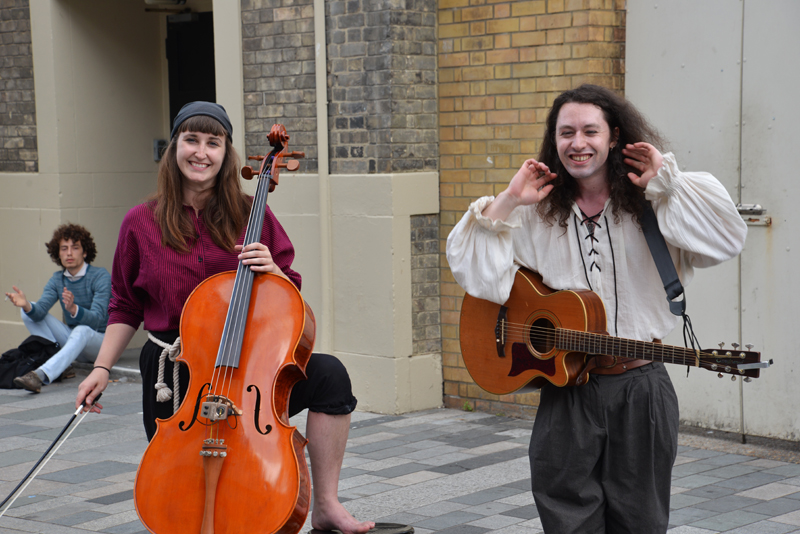 Strassenmusiker Brighton